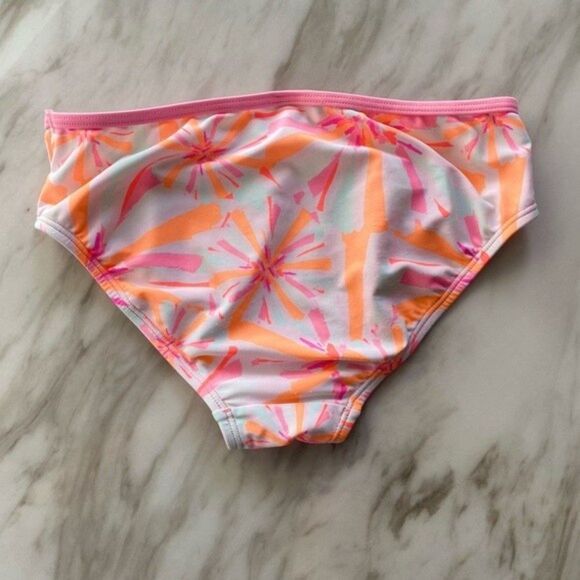 OshKosh B’gosh Tankini Summer Pink / Orange Adorable Swirl Print- Girls Size 12 - Picture 8 of 12